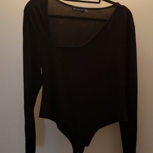 Asymetrical bodysuit